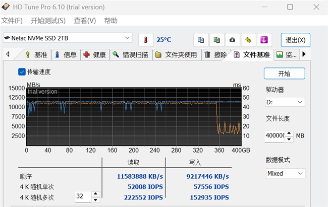 朗科绝影NV150HK固态硬盘评测 PCIe5.0真千里马(图15) 朗科绝影NV150HK固态硬盘评测 PCIe5.0真千里马(图15)
