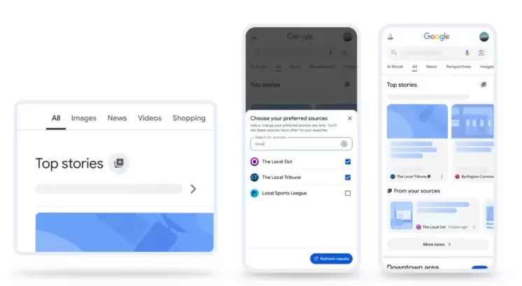 谷歌将在AI模式下增加信息来源索引范围(图3) 谷歌将在AI模式下增加信息来源索引范围(图3)
