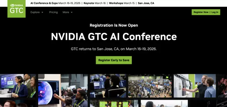 英伟达年度GTC大会将于2026年3月15日在圣何塞举行 黄仁勋将阐释新一代人工智能基础设施蓝图(图2)