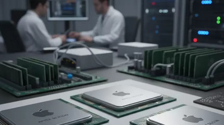 苹果自研服务器芯片据称将于2026年下半年投入量产(图1)