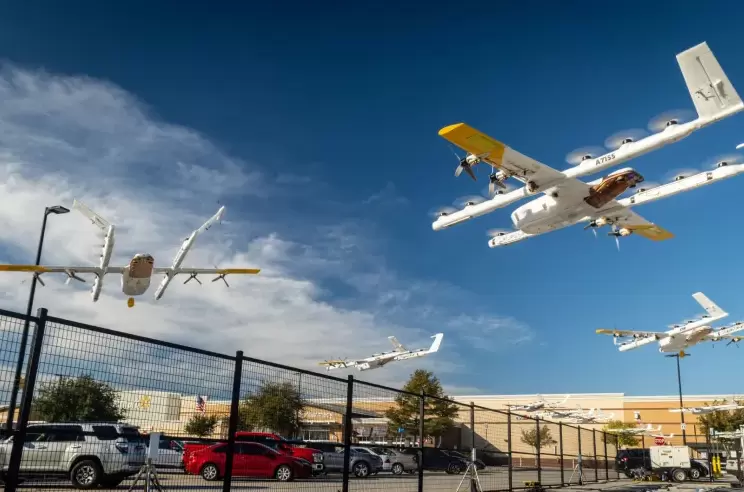 谷歌母公司Alphabet旗下Wing无人机提供送货服务的沃尔玛门店将新增150家(图1)