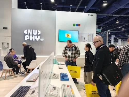 打破轻薄键盘认知,NuPhy CES 展亮相实力验证(图1) 打破轻薄键盘认知,NuPhy CES 展亮相实力验证(图1)