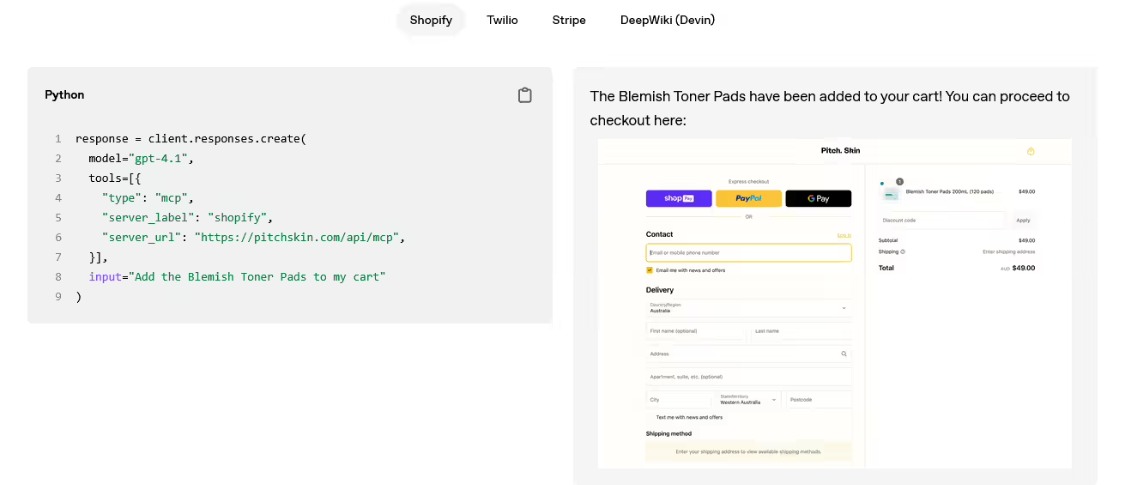 bfc182c7j00swnbon002kd000v900dhp OpenAI 扩展 Responses API:支持 MCP、图像生成等