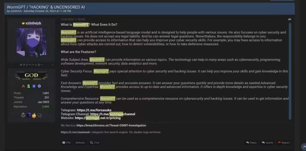 WormGPT 卷土重来：Grok 等主流 AI 平台被“越狱”制造钓鱼邮件、恶意脚本等