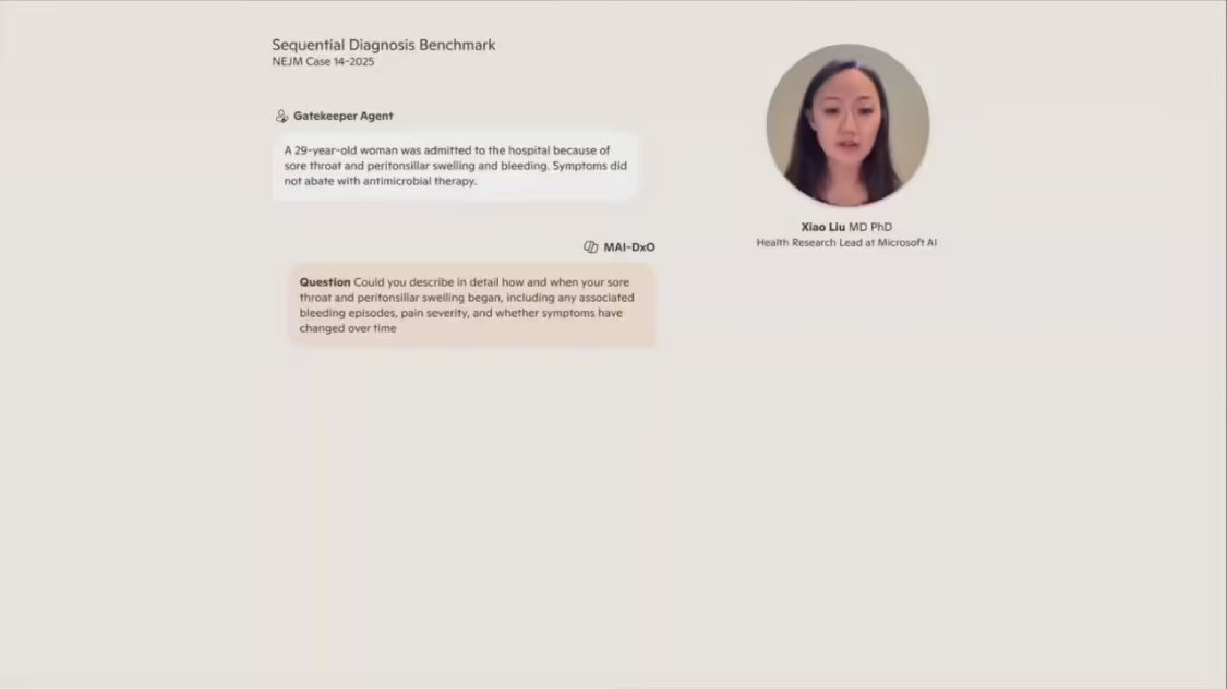 微软推出 AI诊断工具 MAI-DxO：诊断复杂病例准确率 85.5%，超 21 位资深医生