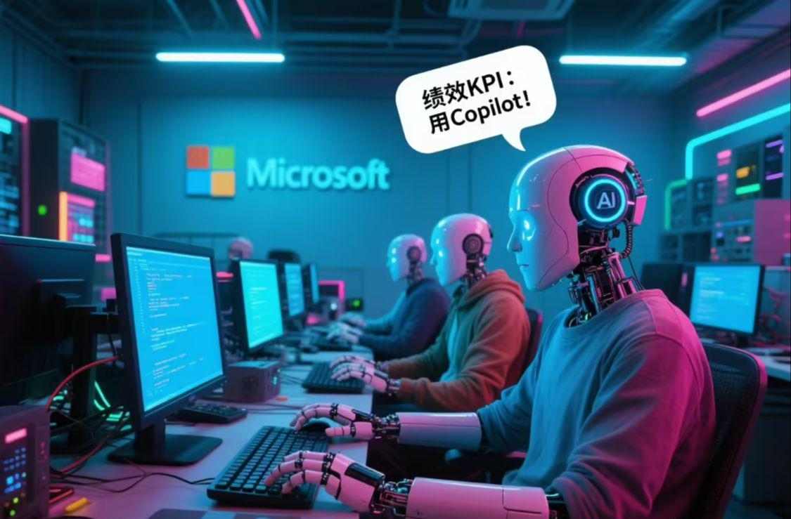 微软被曝将“AI 使用量”纳入员工考核：不再是“可选项”，直接挂钩绩效