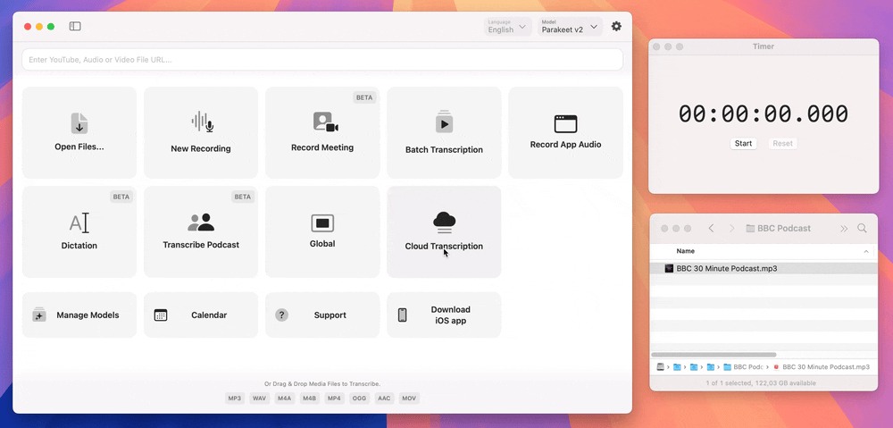 8 秒转录 30 分钟播客：MacWhisper 应用接入英伟达 Parakeet 模型