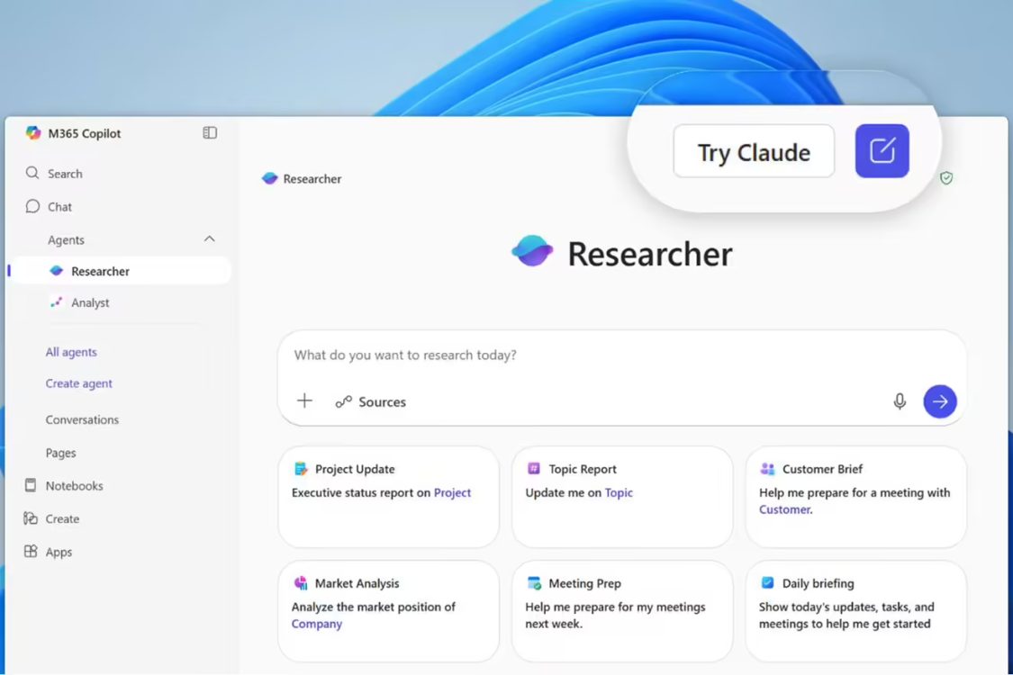 0d07b8fbj00t34neh008bd000v900kup 不再“独宠”OpenAI,微软宣布 Microsoft 365 Copilot 引入 Claude 模型