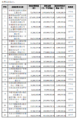 阵容豪华！大基金二期等29家机构参与中芯国际战略配售(图1)