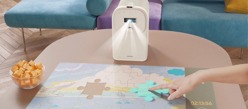 三星绚幕激光投影仪Premiere 5全新上市，指尖轻触畅享观影新趣(图2)