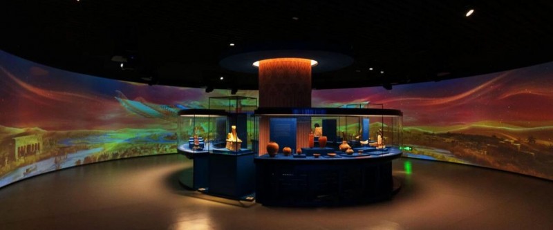 爱普生工程投影机助力上海博物馆“金字塔之巅：古埃及文明大展”刷新文博纪录(图6)