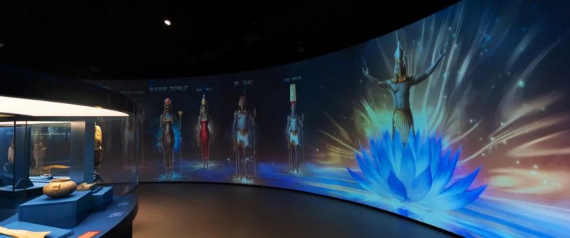 爱普生工程投影机助力上海博物馆“金字塔之巅：古埃及文明大展”刷新文博纪录(图8)