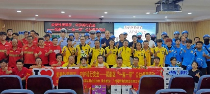 广州花都警企协联动 九号公司助力“一盔一带”，守护外卖骑手安全骑行(图3)
