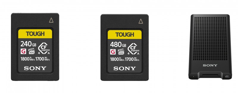 高速稳定，从“容”创作 索尼发布CFexpress 4.0 高速大容量存储卡 助力专业影像创作(图1)