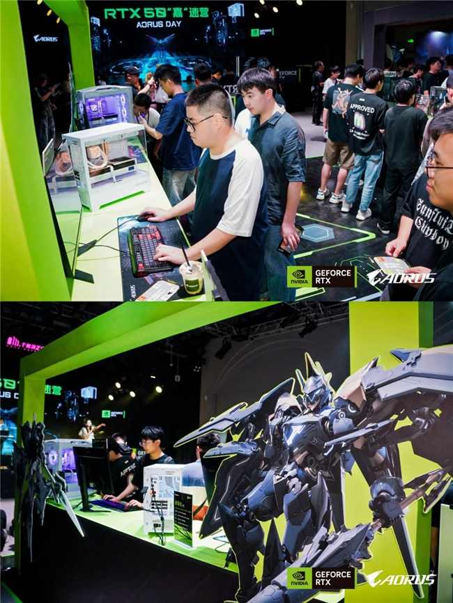 玩家齐赴技嘉AORUS DAY山城之约，RTX 50“嘉”速营奏响电竞狂想曲(图14)