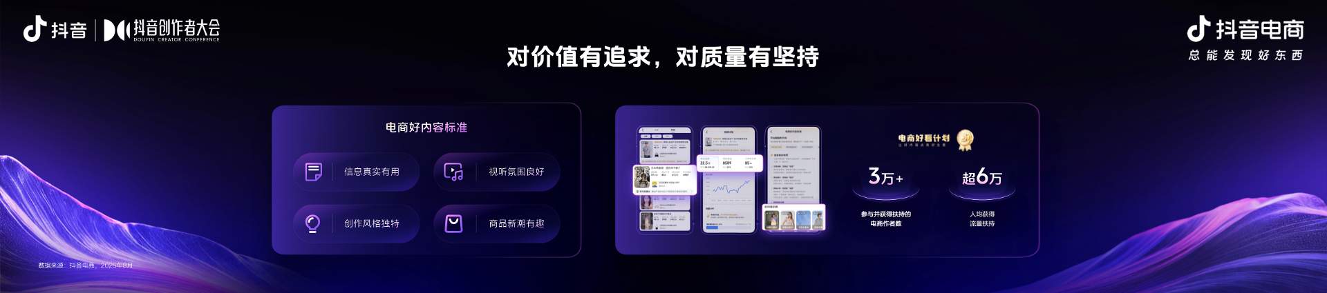 2025抖音电商作者交流专场举办，发布平台全新导向：好内容有标准、经营有规范、成长有扶持(图5)