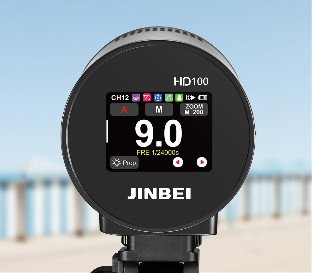 小巧便携，离机闪光！金贝HD100小型外拍闪光灯正式上市(图6)