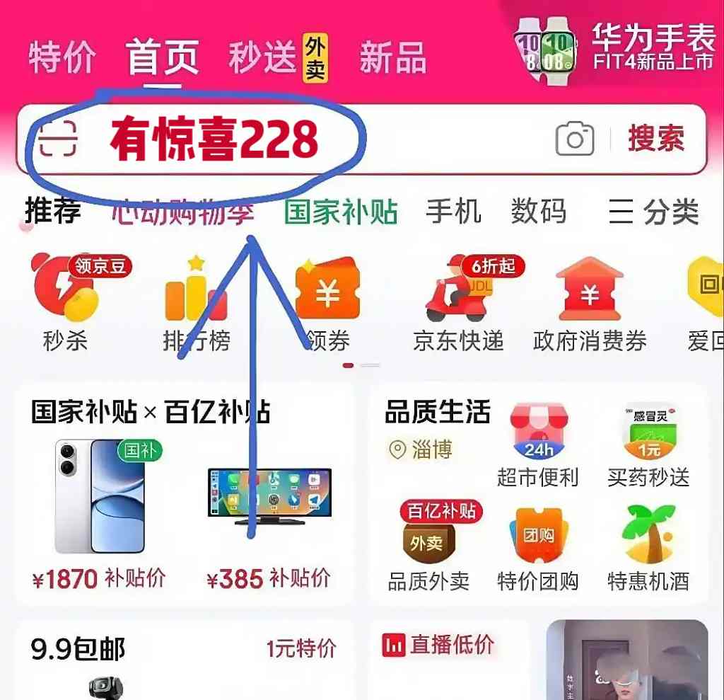 2025京东双11活动开始，京东双十一红包口令【有惊喜228】，京东双11红包最新入口(图2)