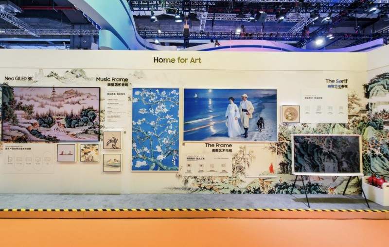 三星电视连续八年亮相进博会 以尖端技术与全场景生态赋能智慧生活(图8)