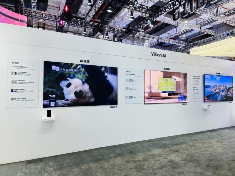 三星电视连续八年亮相进博会 以尖端技术与全场景生态赋能智慧生活(图4)