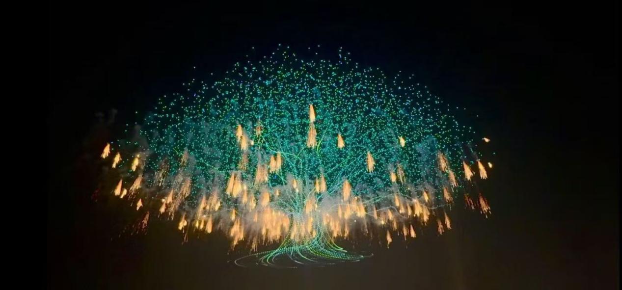 “单台电脑控制最多无人机”与“无人机发射最多烟花”：高巨创新吉尼斯双纪录定义低空表演新范式(图5)