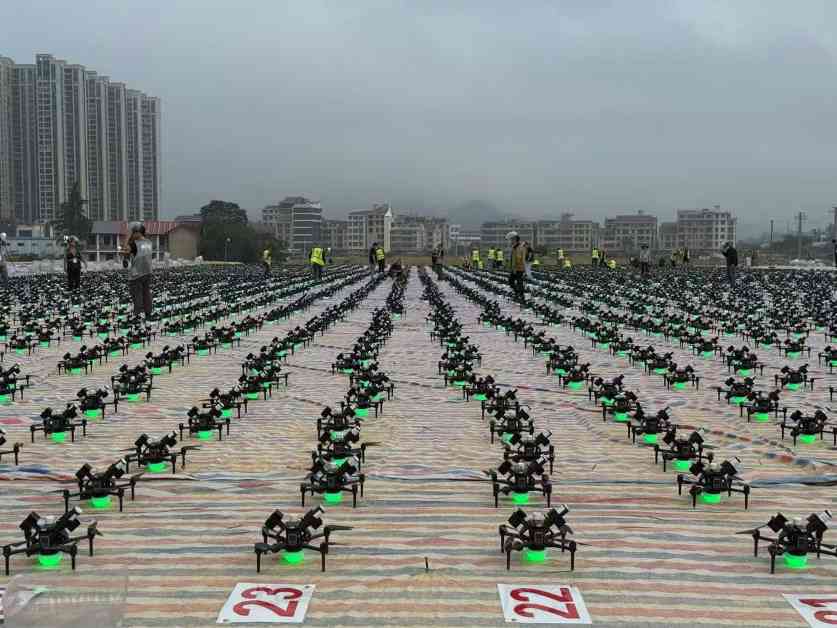 “单台电脑控制最多无人机”与“无人机发射最多烟花”：高巨创新吉尼斯双纪录定义低空表演新范式(图8)