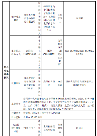 振华风光半导体启动上市辅导，欲闯关科创板(图2)