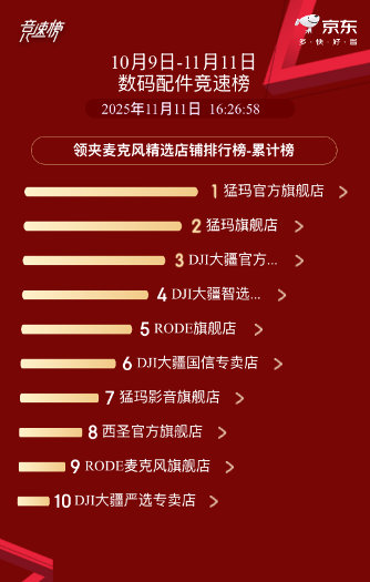 无线麦克风品类爆发：猛玛双11全平台领跑(图2)