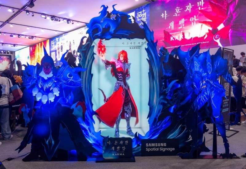 三星与网石联手登陆G-Star 2025，以3D体验将玩家带入沉浸新境界(图4)