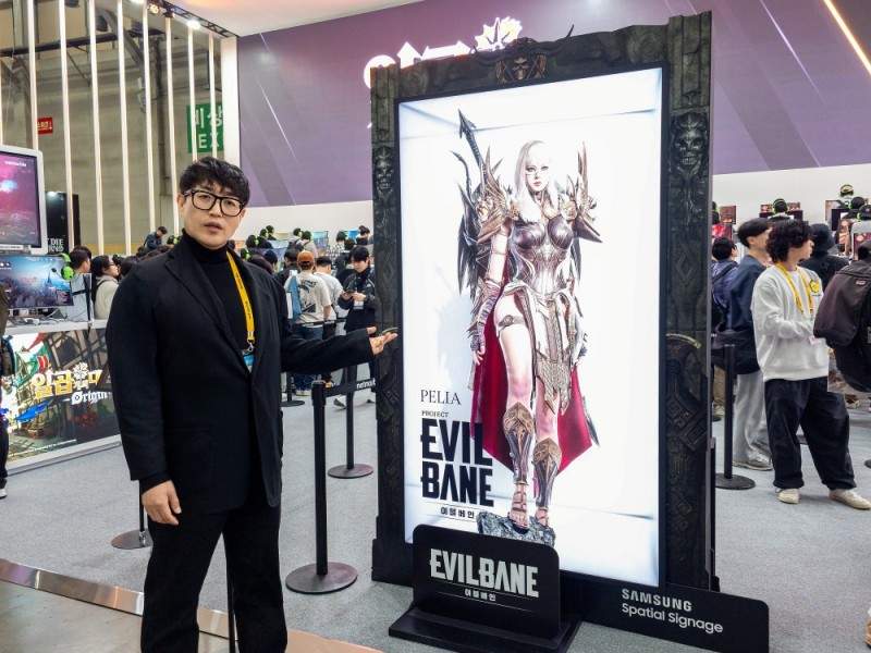 三星与网石联手登陆G-Star 2025，以3D体验将玩家带入沉浸新境界(图5)