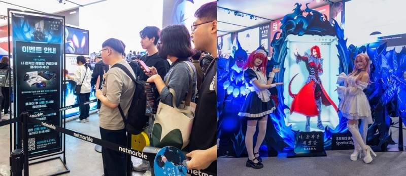 三星与网石联手登陆G-Star 2025，以3D体验将玩家带入沉浸新境界(图6)