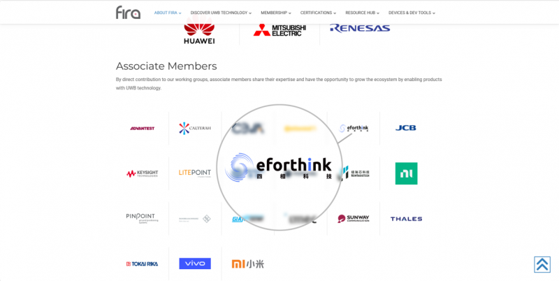 四相科技加入FiRa与蓝牙技术联盟，权威认证夯实国内UWB领军地位(图2)