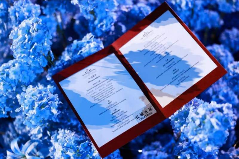 从冠军婚礼看婚宴用酒选择：长城五星成高端宴席常见身影(图3)