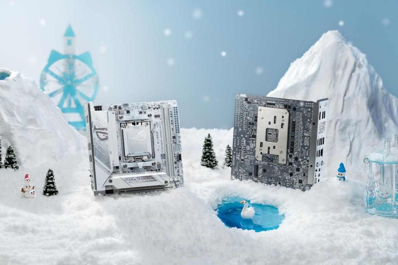 华硕ROG B850迷你吹雪主板双12开售 纯白小钢炮(图2)