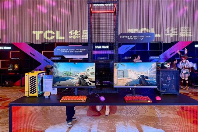 双冠合璧，双模千帧！EVNIA弈威携手TCL华星，全球首款千帧双模电竞显示器重装亮相(图9)