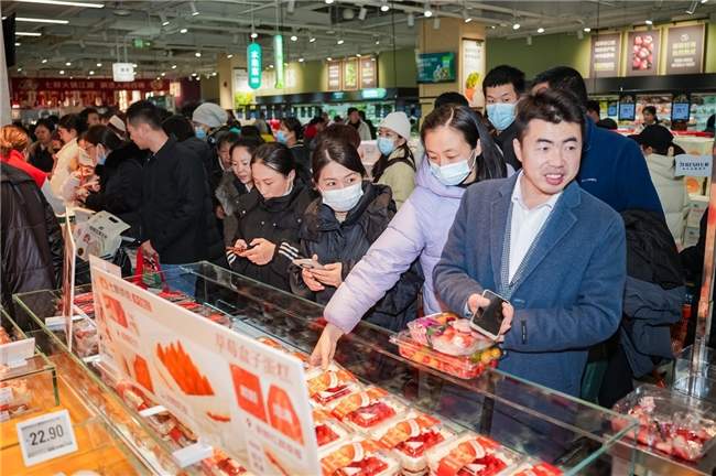 石家庄迎来“七鲜时刻”，首店开业现场人气沸腾，爆款好货引爆全城(图6)