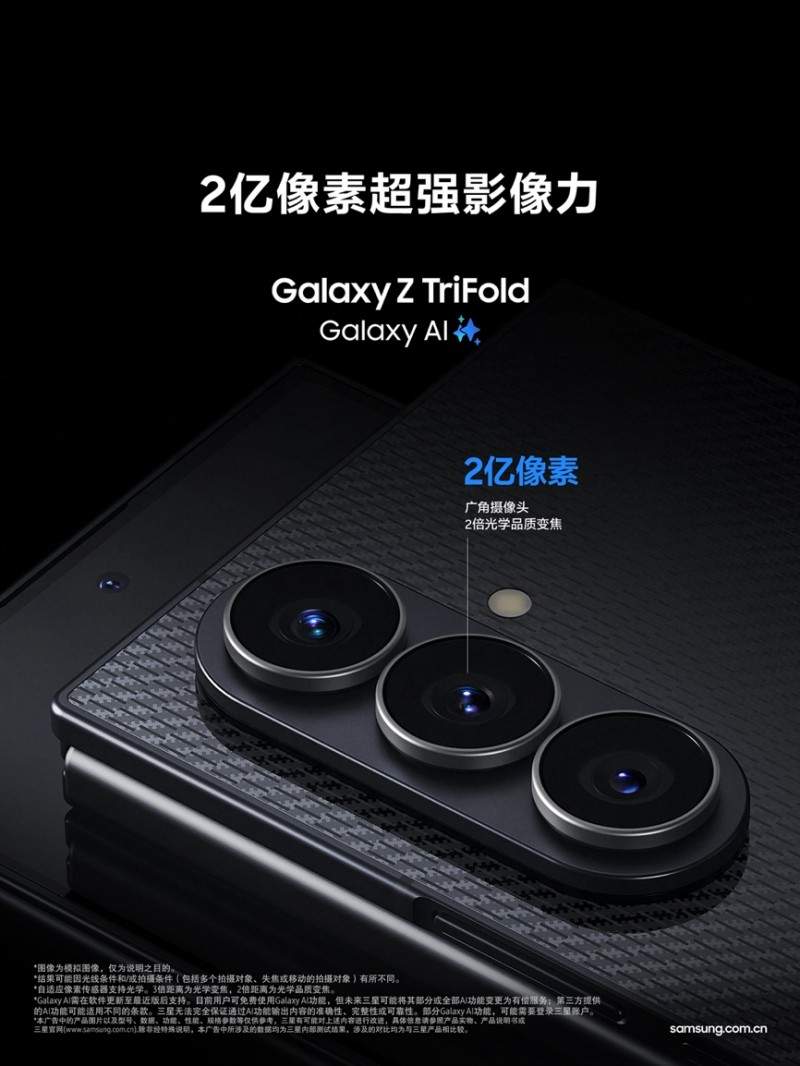 以创新姿态来袭 三星首款三折叠手机Galaxy Z TriFold正式开售(图5)