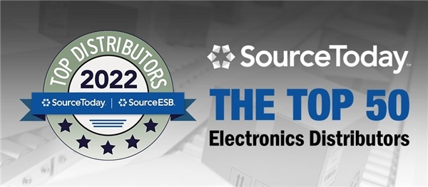 Sourceability荣获2022年SourceToday“全球最佳电子分销商50强”称号(图2) Sourceability荣获2022年SourceToday“全球最佳电子分销商50强”称号(图2)