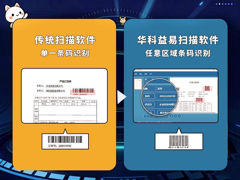 华科益易扫描：打破条码识别局限，终结企业文档处理低效困局(图2)