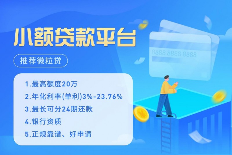 在线小额贷款平台选择指南:正规性、利率与避坑要点解析(图1) 在线小额贷款平台选择指南:正规性、利率与避坑要点解析(图1)