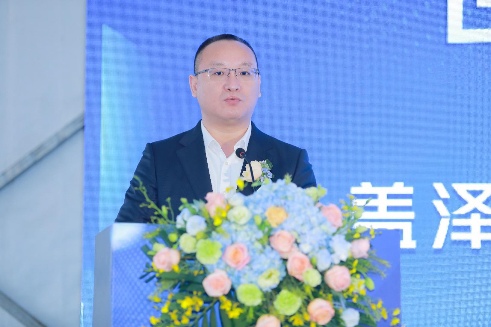 “创新赋能 智享未来”盖泽科技合作伙伴大会暨国内首台新机种出机仪式举行(图3)